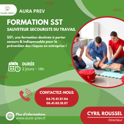 SST, une formation destinée à porter secours & indispensable pour la prévention des risques en entreprise ! 